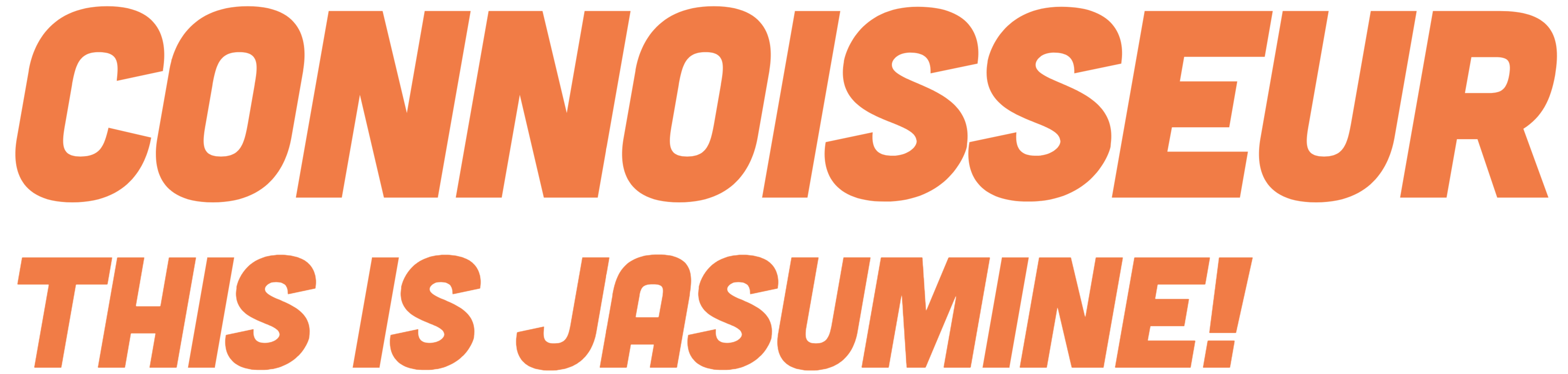 Connoisseur Logo Typo
